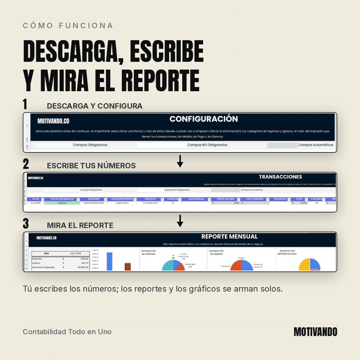 contabilidad en excel – cómo funciona