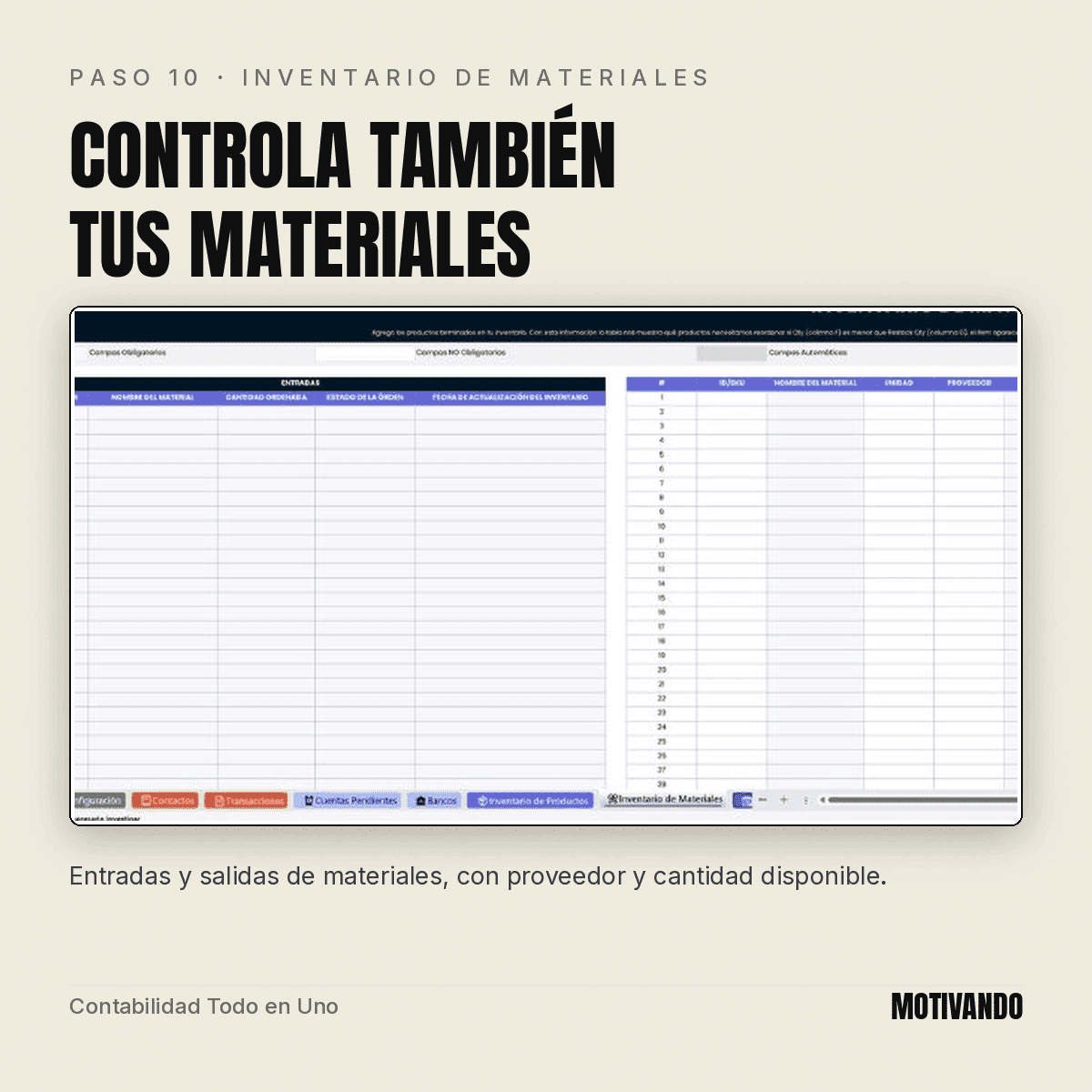 contabilidad en excel – paso 10