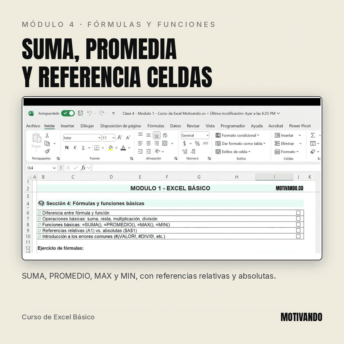Excel Básico
