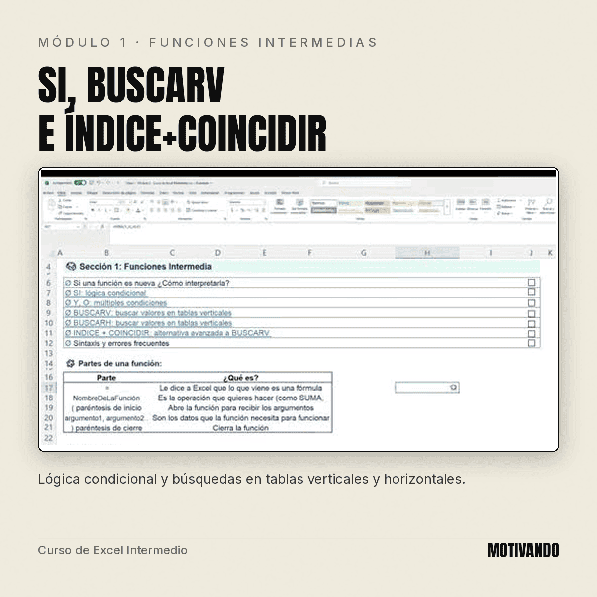 Excel Intermedio