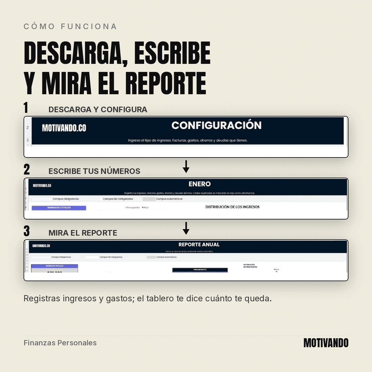finanzas personales excel – cómo funciona
