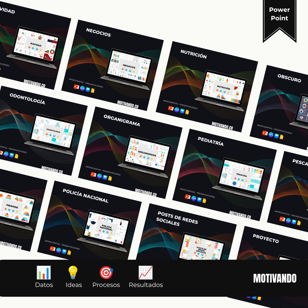plantillas powerpoint – infografía 7