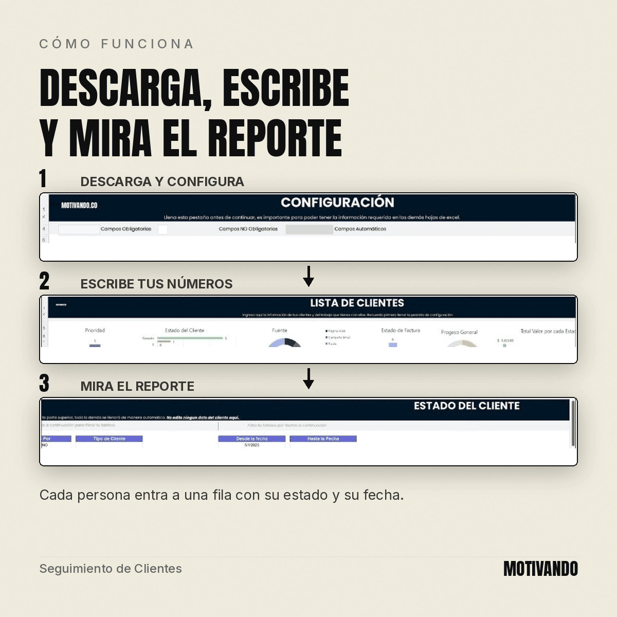 crm en excel – cómo funciona