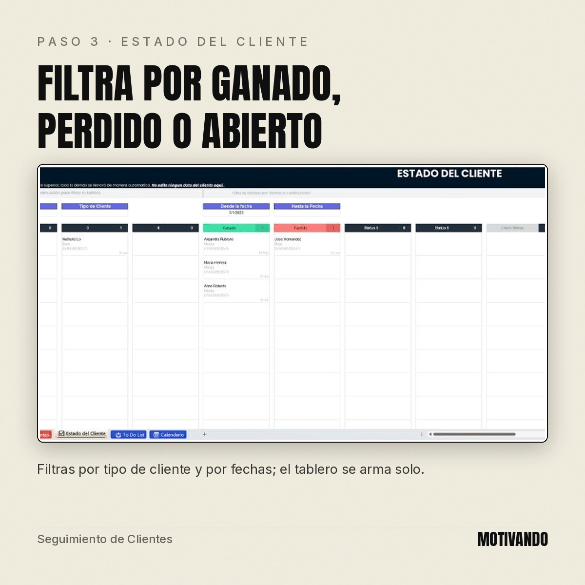 crm en excel – paso 3