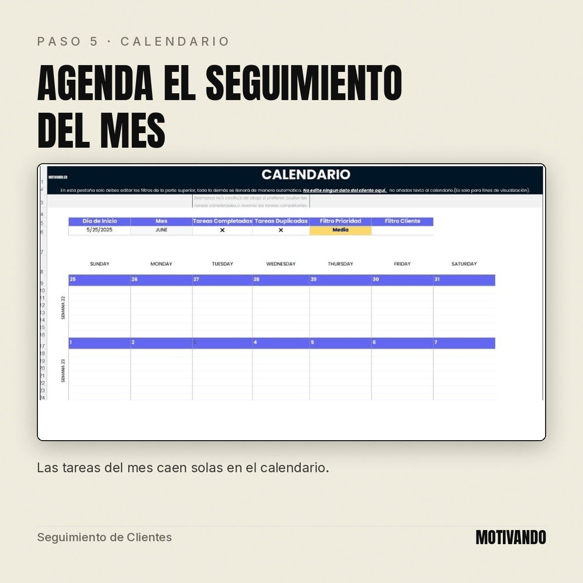 crm en excel – paso 5