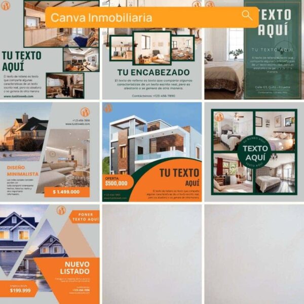 Inmobiliaria Canva Para Redes Sociales