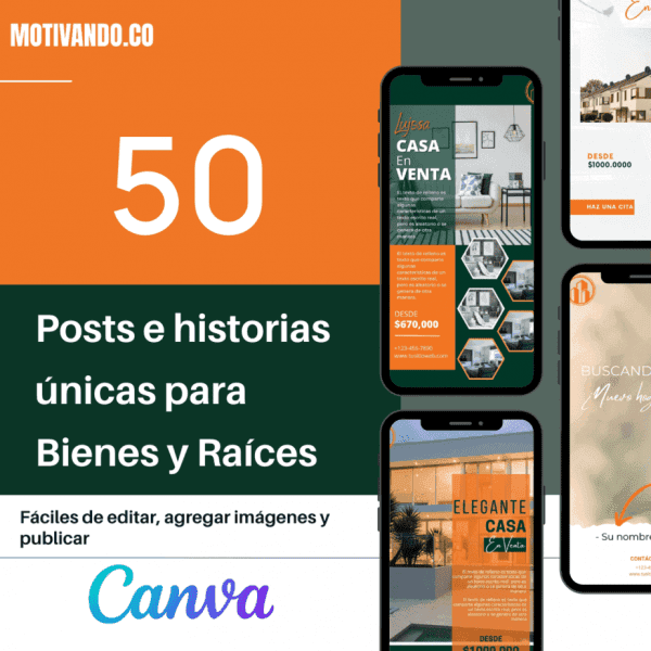 Inmobiliaria Canva Para Redes Sociales