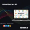 Plantilla Infografías 3D PowerPoint