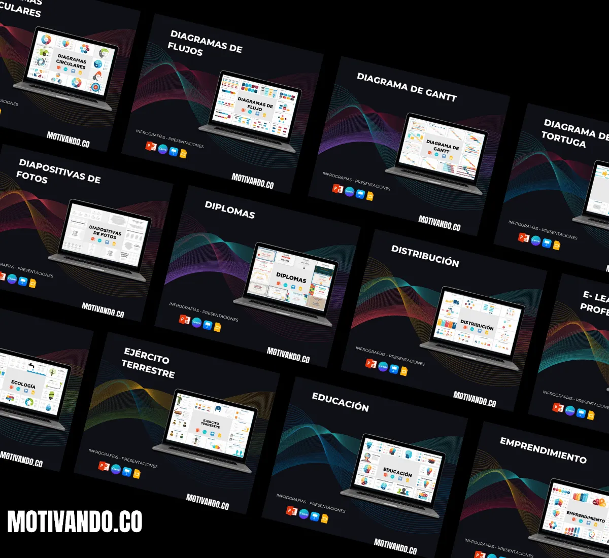 Pack de 12.500 Infografías PowerPoint