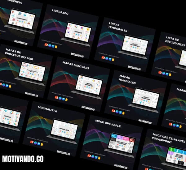 Pack de Infografías PowerPoint Profesionales en Español | 12.500+ Diseños Editables para Presentaciones Impactantes