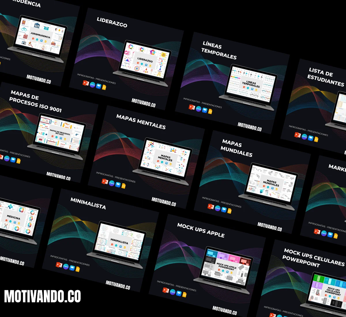 Pack de 12.500 Infografías PowerPoint