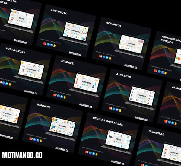 Pack de Infografías PowerPoint Profesionales en Español | 12.500+ Diseños Editables para Presentaciones Impactantes