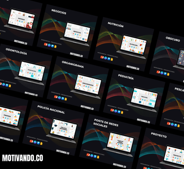 Pack de Infografías PowerPoint Profesionales en Español | 12.500+ Diseños Editables para Presentaciones Impactantes