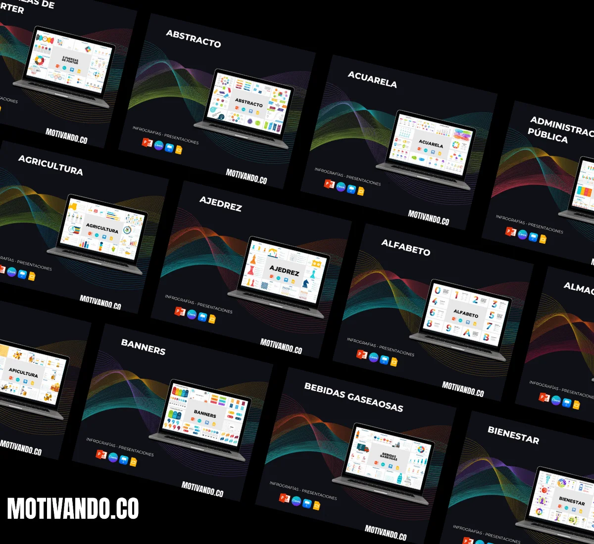 Pack de 12.500 Infografías PowerPoint