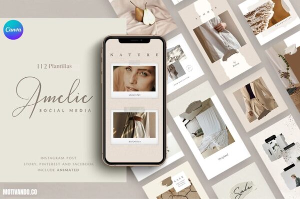 Plantillas de Canva para Redes Sociales | Pack de +2.400 Diseños para Instagram, Facebook y Pinterest