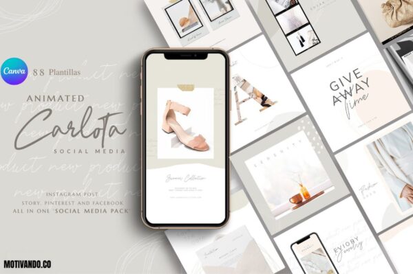 Plantillas de Canva para Redes Sociales | Pack de +2.400 Diseños para Instagram, Facebook y Pinterest