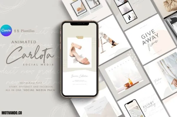 Plantillas de Canva para Redes Sociales | Pack de +2.400 Diseños para Instagram, Facebook y Pinterest