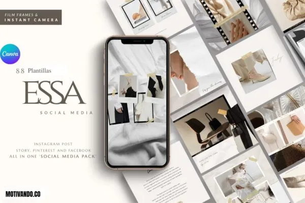 Plantillas de Canva para Redes Sociales | Pack de +2.400 Diseños para Instagram, Facebook y Pinterest