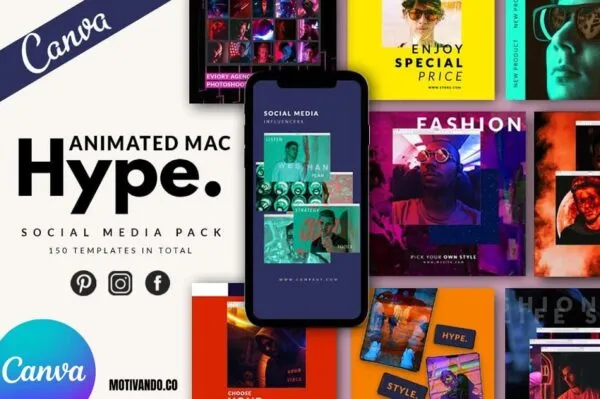 Plantillas de Canva para Redes Sociales | Pack de +2.400 Diseños para Instagram, Facebook y Pinterest