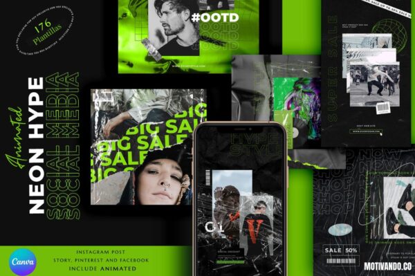 Plantillas de Canva para Redes Sociales | Pack de +2.400 Diseños para Instagram, Facebook y Pinterest