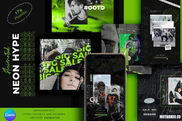 Plantillas de Canva para Redes Sociales | Pack de +2.400 Diseños para Instagram, Facebook y Pinterest
