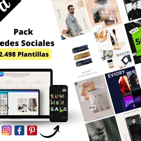 Pack de Canva Para Redes Sociales