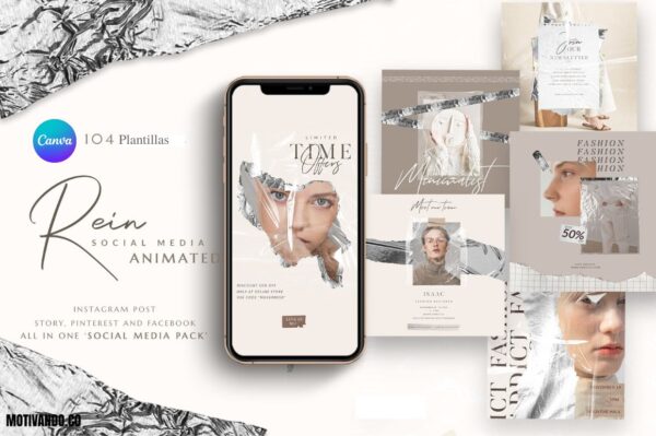 Plantillas de Canva para Redes Sociales | Pack de +2.400 Diseños para Instagram, Facebook y Pinterest