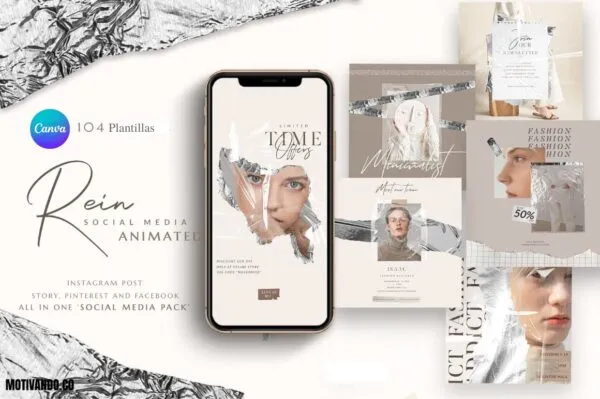 Plantillas de Canva para Redes Sociales | Pack de +2.400 Diseños para Instagram, Facebook y Pinterest
