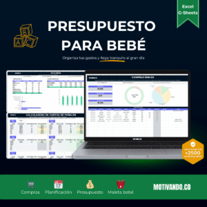 Plantilla Presupuesto para Bebé Excel