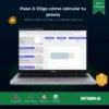 Paso 3_ Calculadora de Precios Calculadora de Precios | Plantilla para Excel y Google Sheets