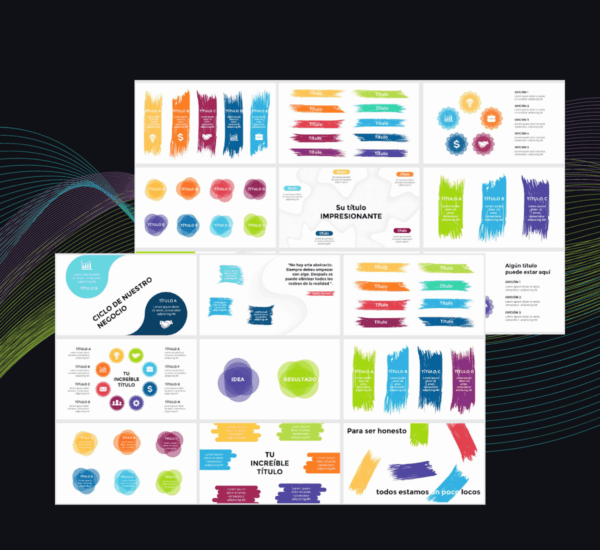 Plantilla Abstracta PowerPoint | Presentaciones Creativas y Modernas