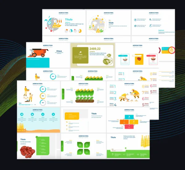 Plantilla Agricultura PowerPoint | Presentaciones Profesionales para Proyectos Agrícolas