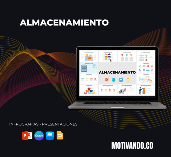 Plantilla Almacenamiento PowerPoint