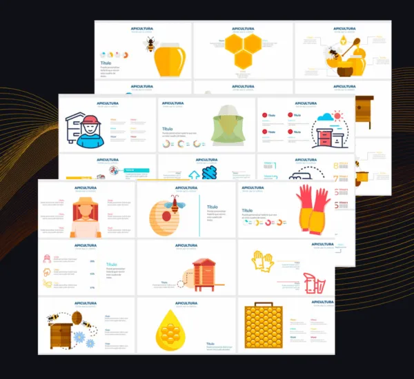 Plantilla Apicultura PowerPoint | Presentación de Producción y Sostenibilidad