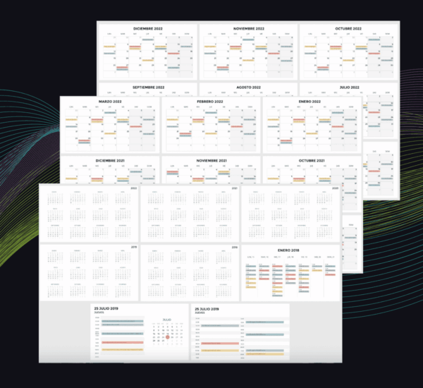Plantilla Calendario PowerPoint | Organiza Tu Tiempo con Claridad