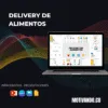 Plantilla Delivery de Alimentos PowerPoint