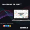 Plantilla Diagrama de Gantt PowerPoint