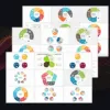 Plantilla Diagramas Circulares PowerPoint | Visualiza Proporciones con Impacto