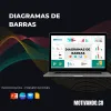 Plantilla Diagramas de Barras PowerPoint