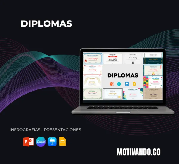 Plantilla Diplomas PowerPoint