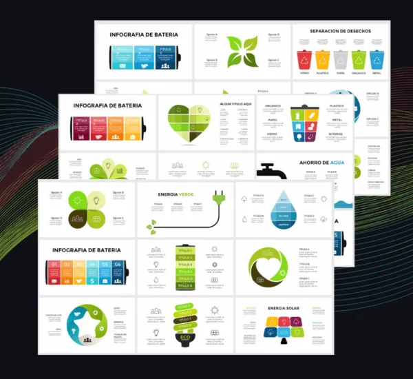 Plantilla Ecología PowerPoint | Presentaciones de Sostenibilidad que Impactan