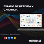 Plantilla Estado de Pérdidas y Ganancias PowerPoint