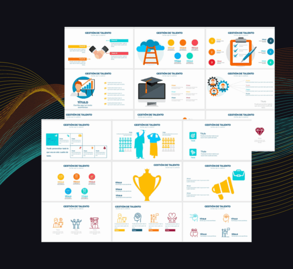 Plantilla Gestión de Talento PowerPoint | Presentación Recursos Humanos