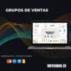 Plantilla Grupos de Ventas PowerPoint