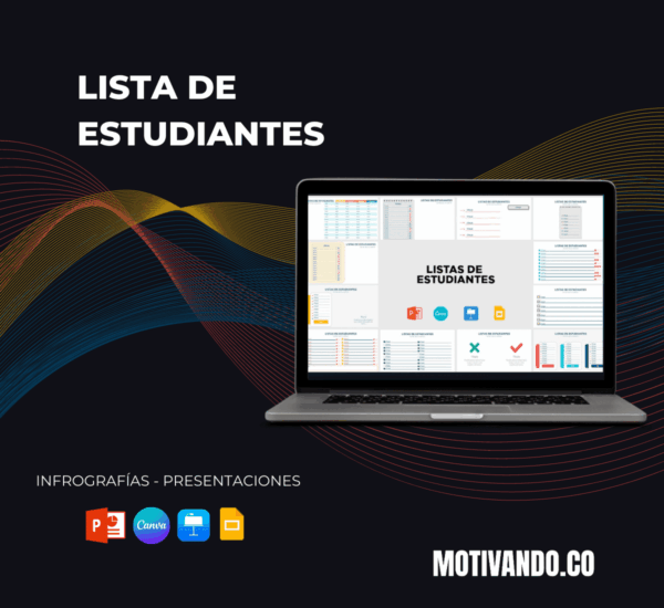 Plantilla Lista de Estudiantes PowerPoint