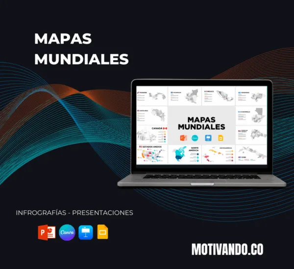 Plantilla Mapas Mundiales