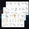 Plantilla Mapas Mundiales | Presentación Interactiva y Editable para PowerPoint