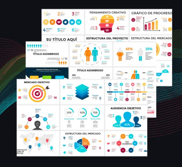 Plantilla Marketing PowerPoint | Diapositivas Impactantes para Estrategas