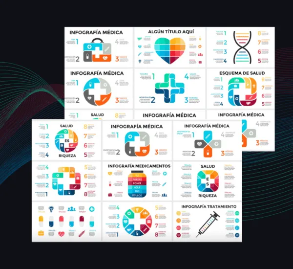 Plantilla Medicina PowerPoint | Diapositivas Profesionales de Salud