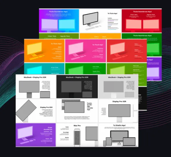 Mockups de Apple para PowerPoint | Presentación Profesional